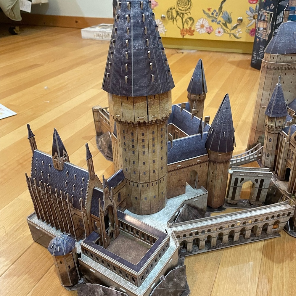 Harry Potter hogwarts castle 4d model puzzle